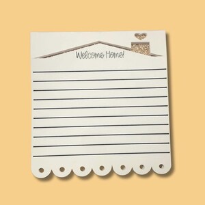 The Delaney Notepad--Welcome Home Edition