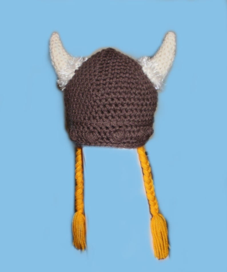 Crochet Pattern PDF Viking Hat. Beanie and with Braids. All Etsy