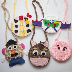 Toy Story inspired purses/ Woody purse/ Buzz Purse/ Horse purse/ kids purse/