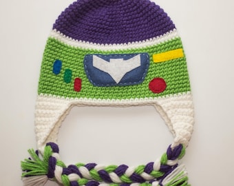 Buzz inspired hat/ Toy story inspired hat/ boys winter hat/ boys gift