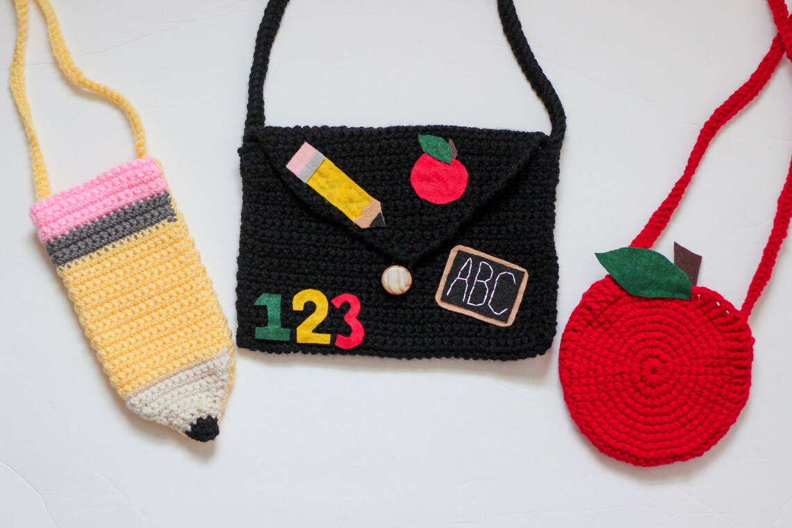 Back to School Purses/ Back to School Bags/ Messenger Bag/ Etsy