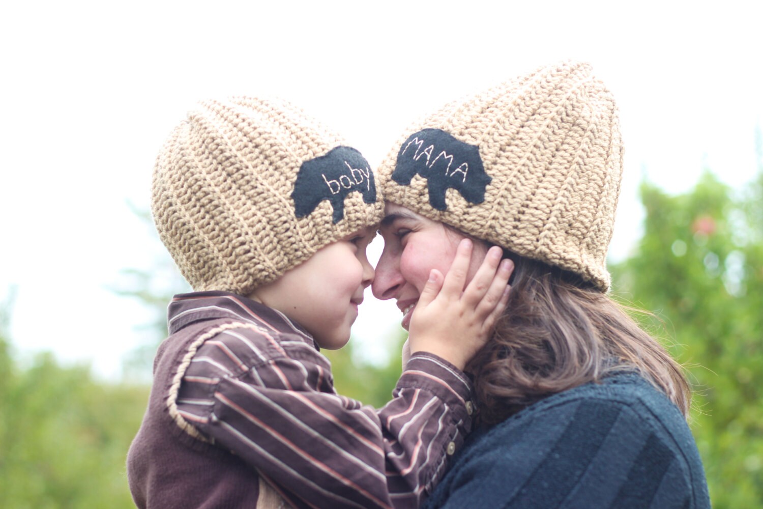 Baby Bear Hat/ Mama Bear Hat/ Papa Bear 