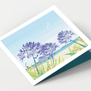 Scilly Isles Cornwall  Greeting Card Blank Fine Art Thank You Birthday Art CardWedding PLace Card