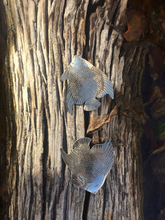 Vintage Silver Angelfish Earrings - image 5