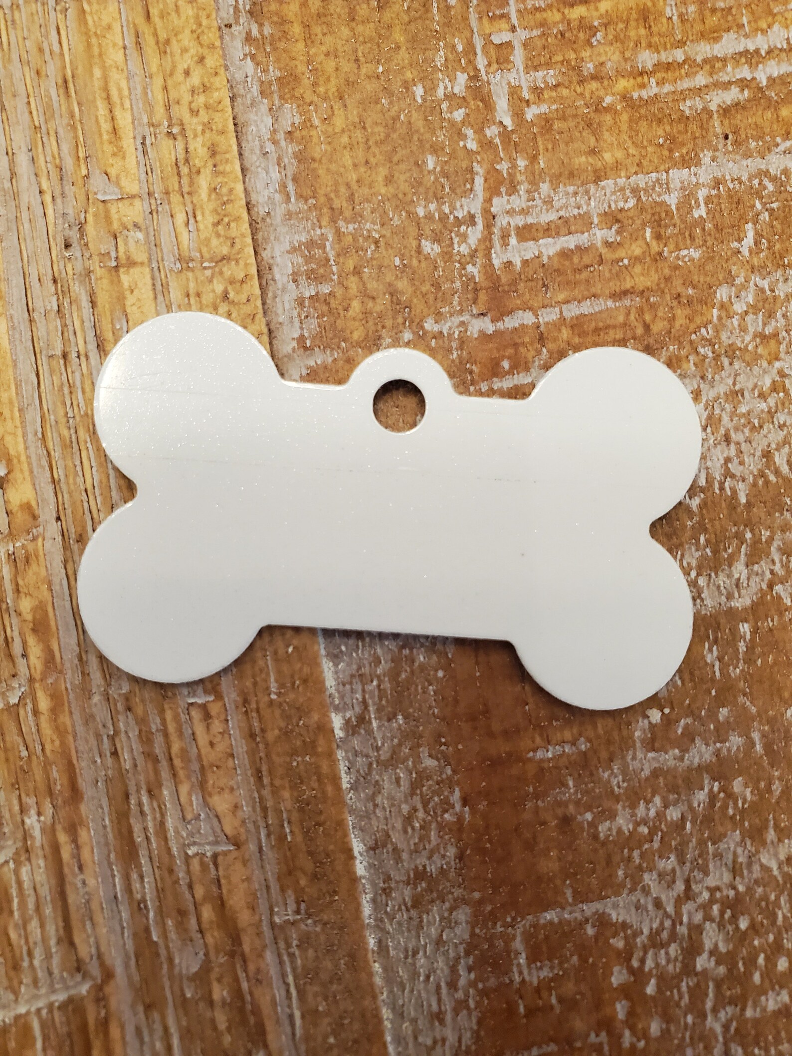 Bone Dog Tag
 20 Dog Bone Sublimation Blank Dog Tags with chain Two sided