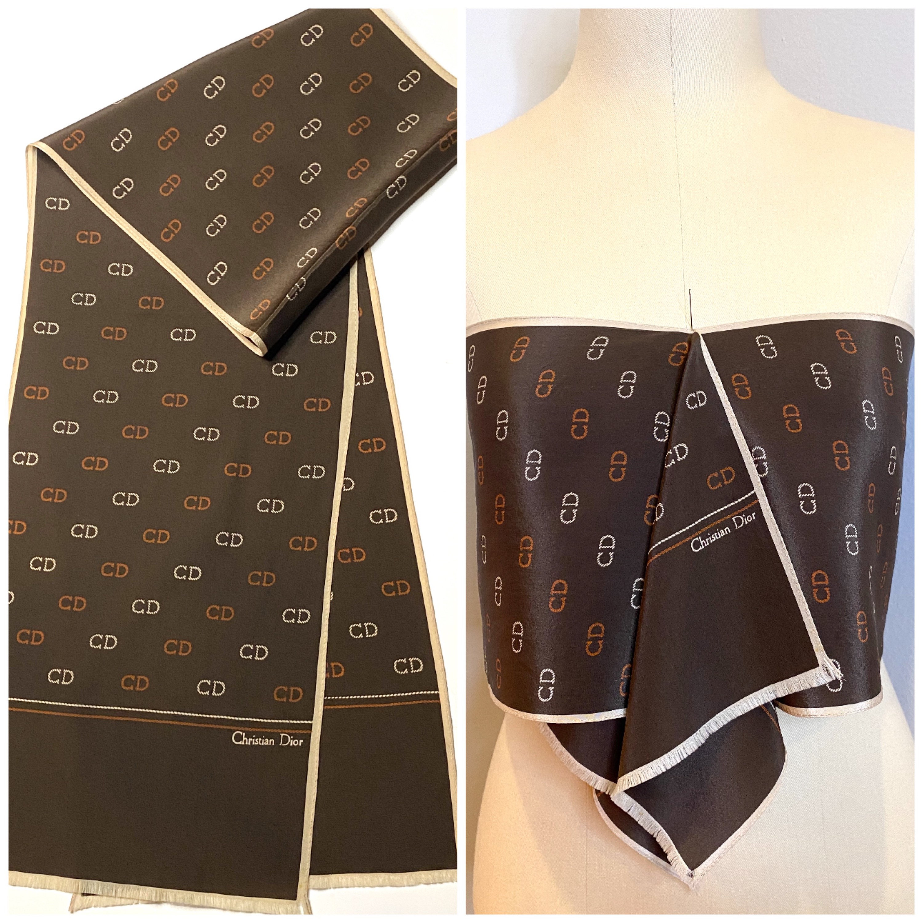 Christian Dior シルクスカーフ CDロゴ il_fullxfull.2478670023_pvf2.jpg