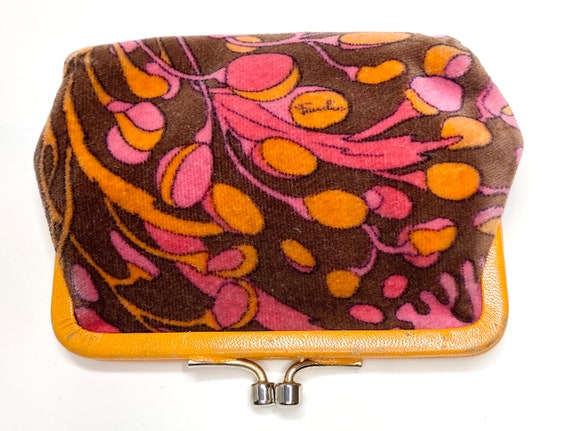 60s Emilio Pucci Kiss Lock Wallet Coin Purse - Fit