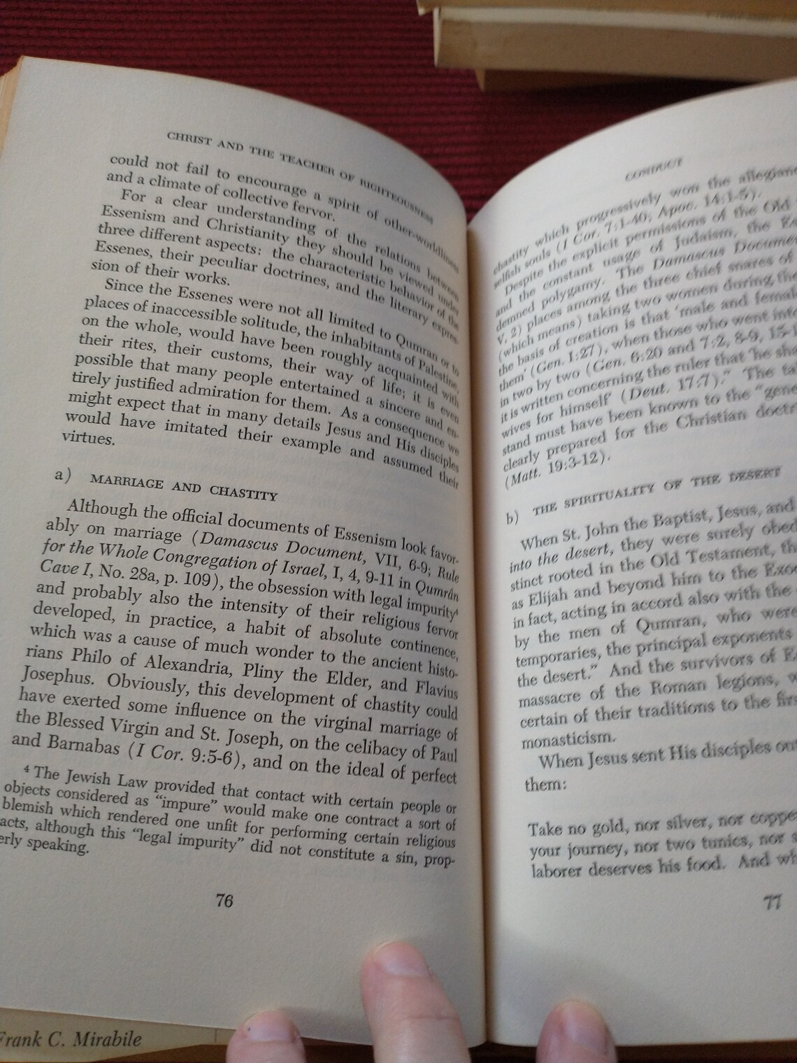 RARE Christ & the Teacher of Righteousness by Jean Carmignac Etsy