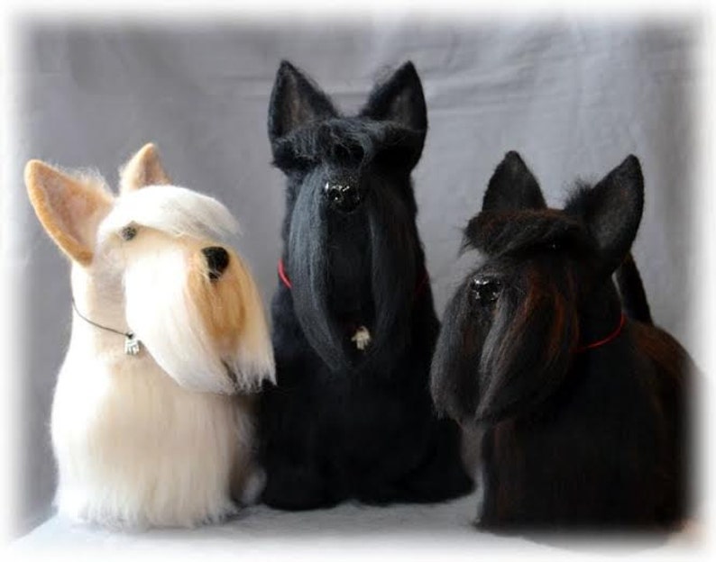 WolleHandpuppe Hund 6/15 cm/20 cm/30 cm/50 cm gestrickt / Etsy