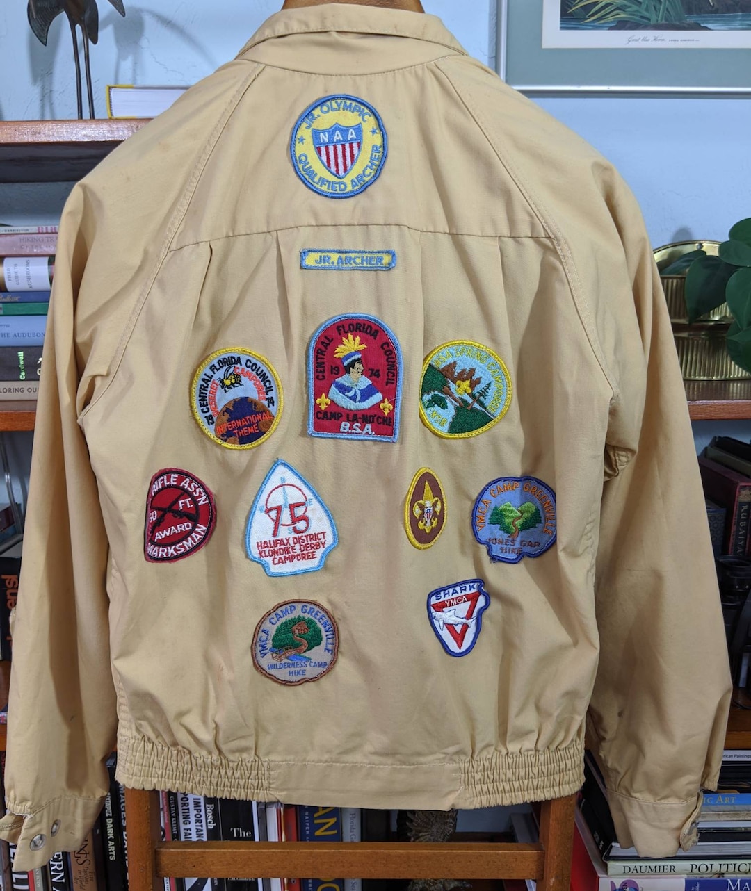Vintage 1970s Boy Scouts Jacket With Patches SMALL - Etsy
