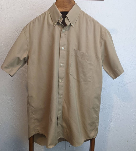 Vintage 1990s Oversized Utility Style Button Down 