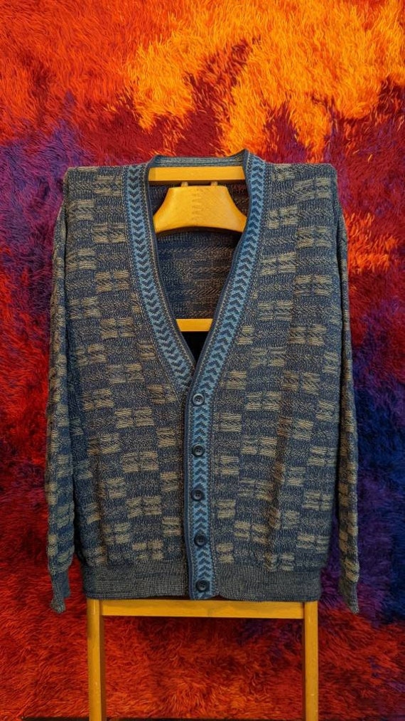 Vtg CROSSINGS 1990s Cardigan Button-up Sweater LAR