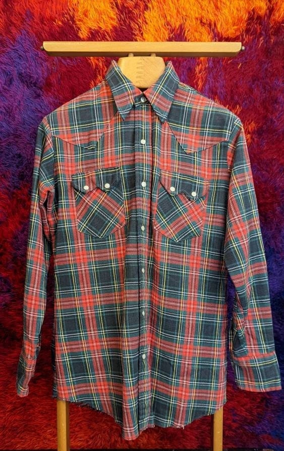 Vintage DEE CEE Western Style 70s Pearl Snap Cowboy Shirt - Etsy
