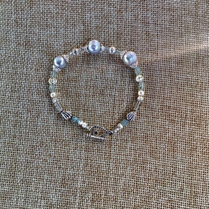 Baroque Pearl Sterling Bracelet