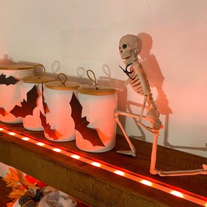 Rustic Floating Wood Shelf With Wifi LED Lights - 3 Inch Thick - Etsy