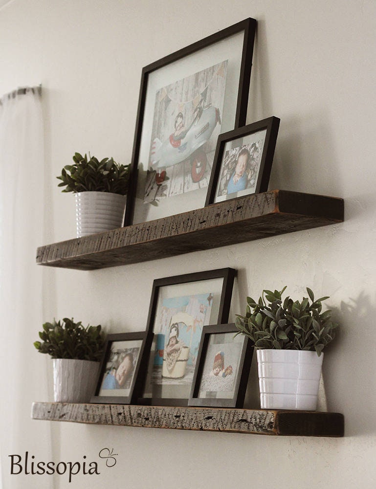 10 Deep Floating Shelf Open Shelving Wall Shelf Etsy