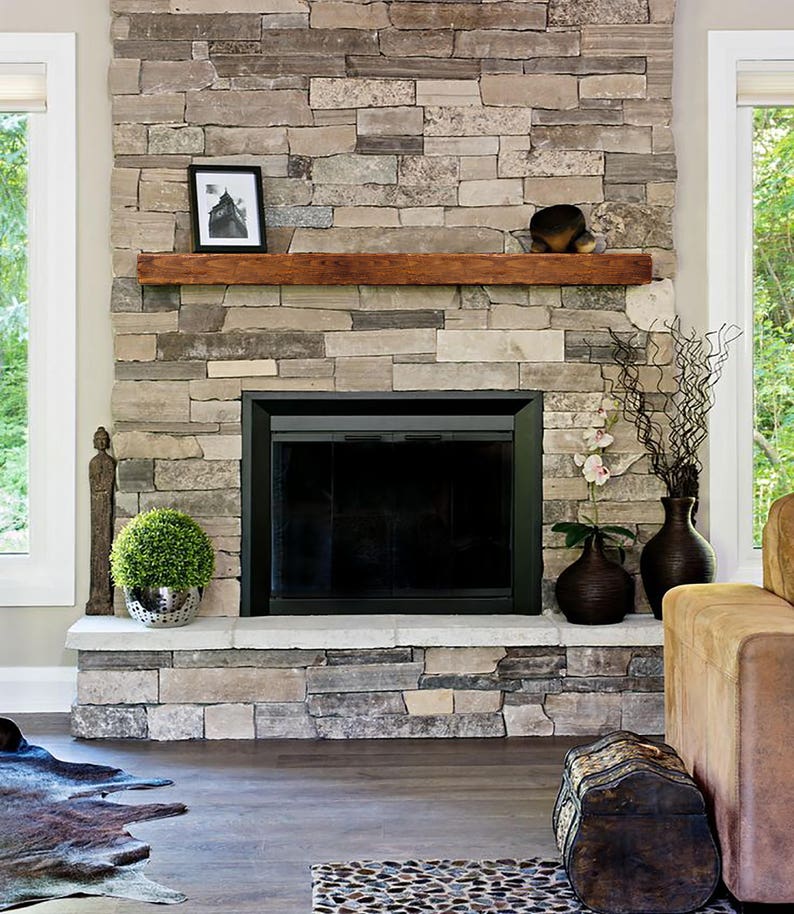 Mantel 6x8 Fireplace Shelf Mantle Image 0