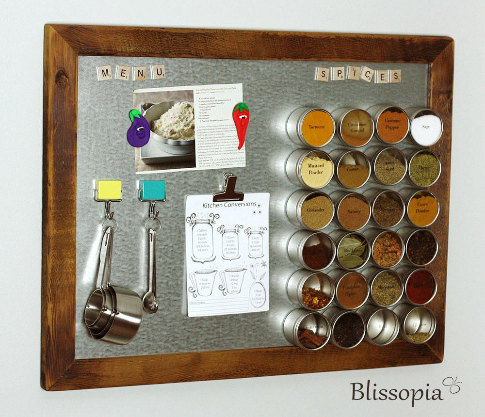 Memo Board Framed Board Kitchen Etsy