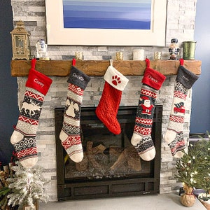 Removable Stocking & Accessory Hangers Mantel Add On - Etsy