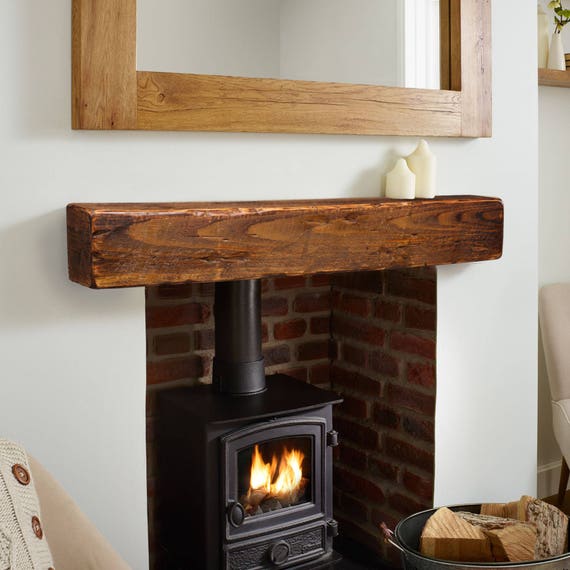 Mantel Fireplace Mantel 5x6 Or 6x6 Mantle Rustic Mantle Etsy