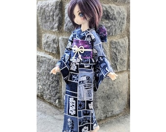 MDD Doll Kimono: Star Wars Inspired, Mini Dollfie Dream Attire
