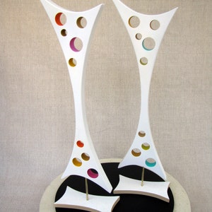 Googie Girders (Pair) White