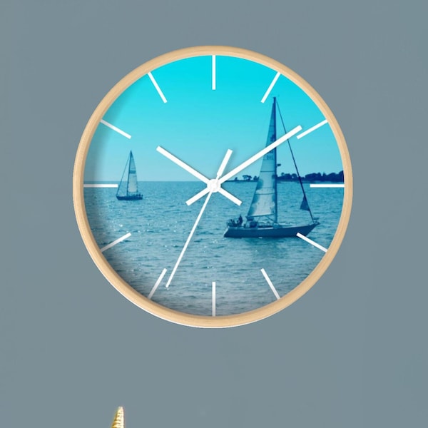 Nautical Wall Clock Etsy