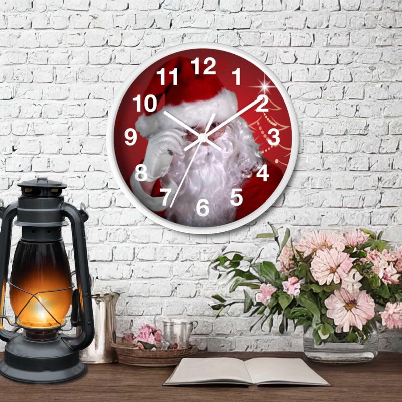 Cl Christmas Wall Clock - Etsy