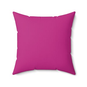 Unique Throw Pillow Farmhouse Decor Wedding Gift Garden Pillow Floral Purple-Pink Flower Pillow Home Gift Floral Decor image 3