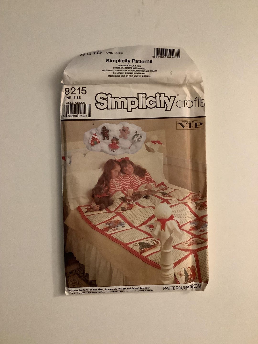 Simplicity 8215 Sewing Pattern, One Size, UC/FF - Etsy