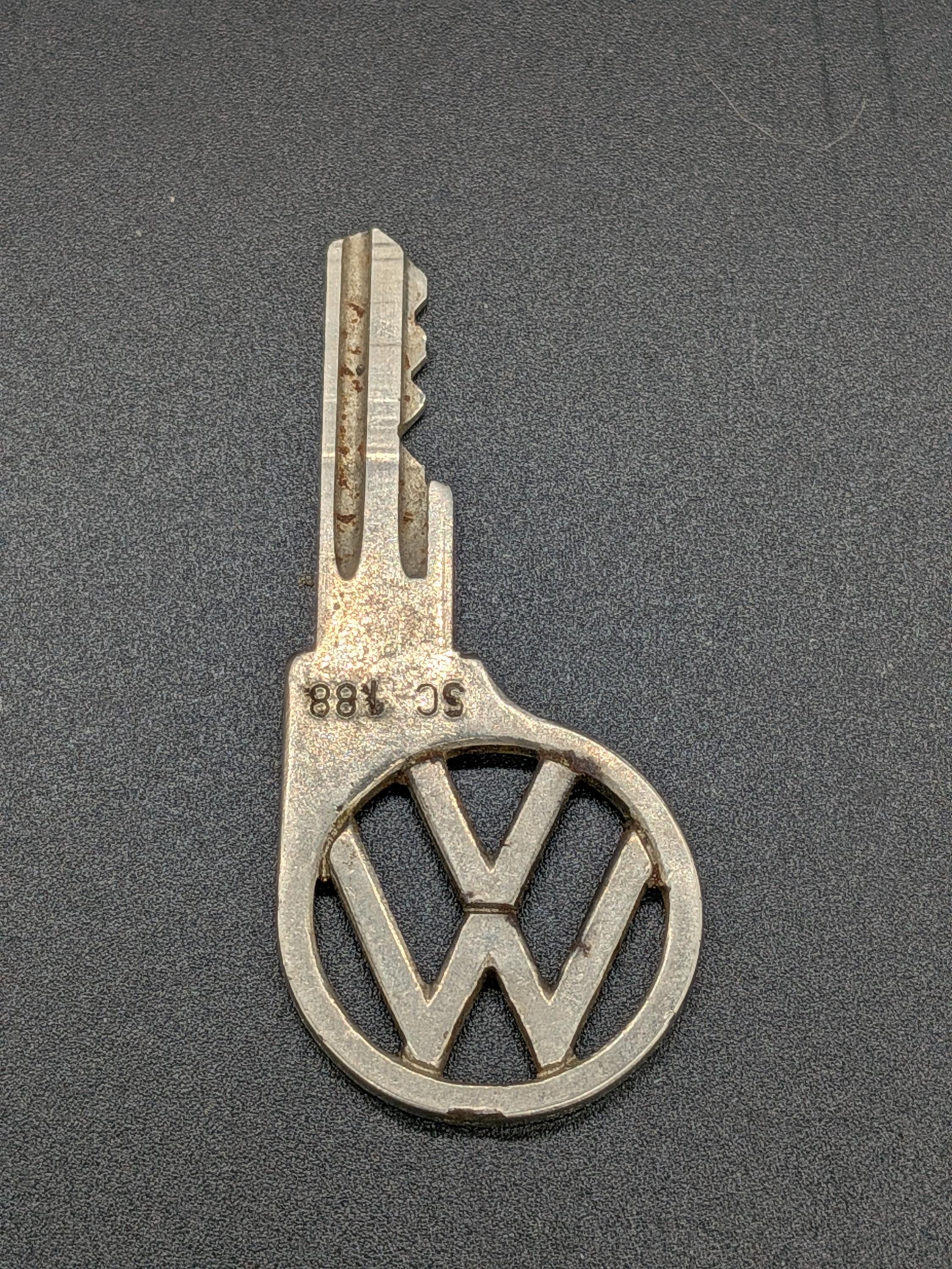 Vintage 1960s Volkswagen Key - Etsy