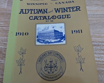 Vintage Hudson Bay company catalog autumn and winter catalog