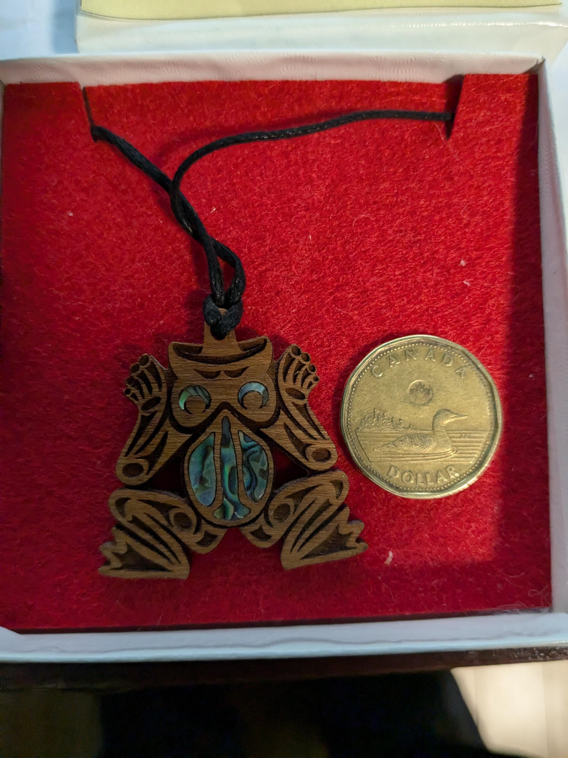 West Coast Indigenous First Nations Frog Pendant - Etsy