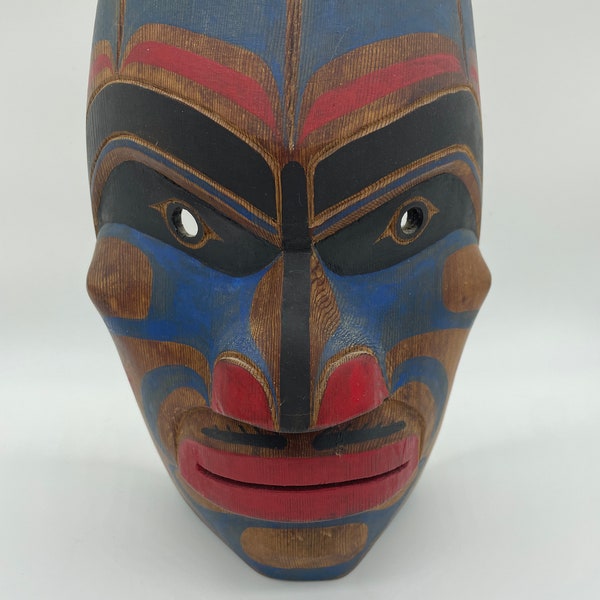 West Coast Native Ceremonial Dancing Mask