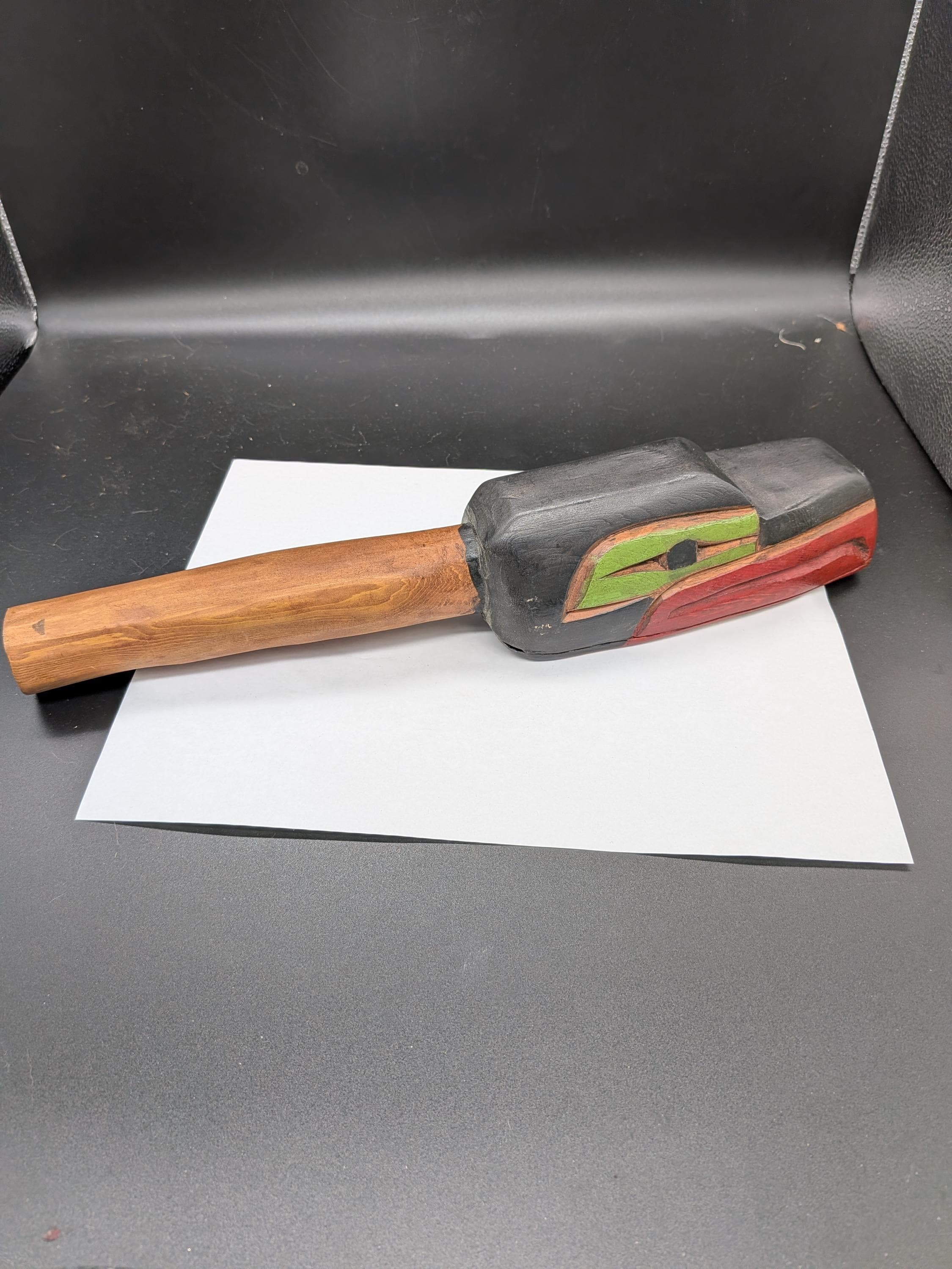 Coast Salish Eagle Rattle by Chris P. Joseph (squamish) – Yellow Cedar ...