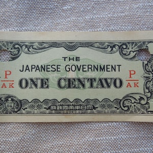 Japanese Invasion Currency, World War 2, Malaya - Last One
