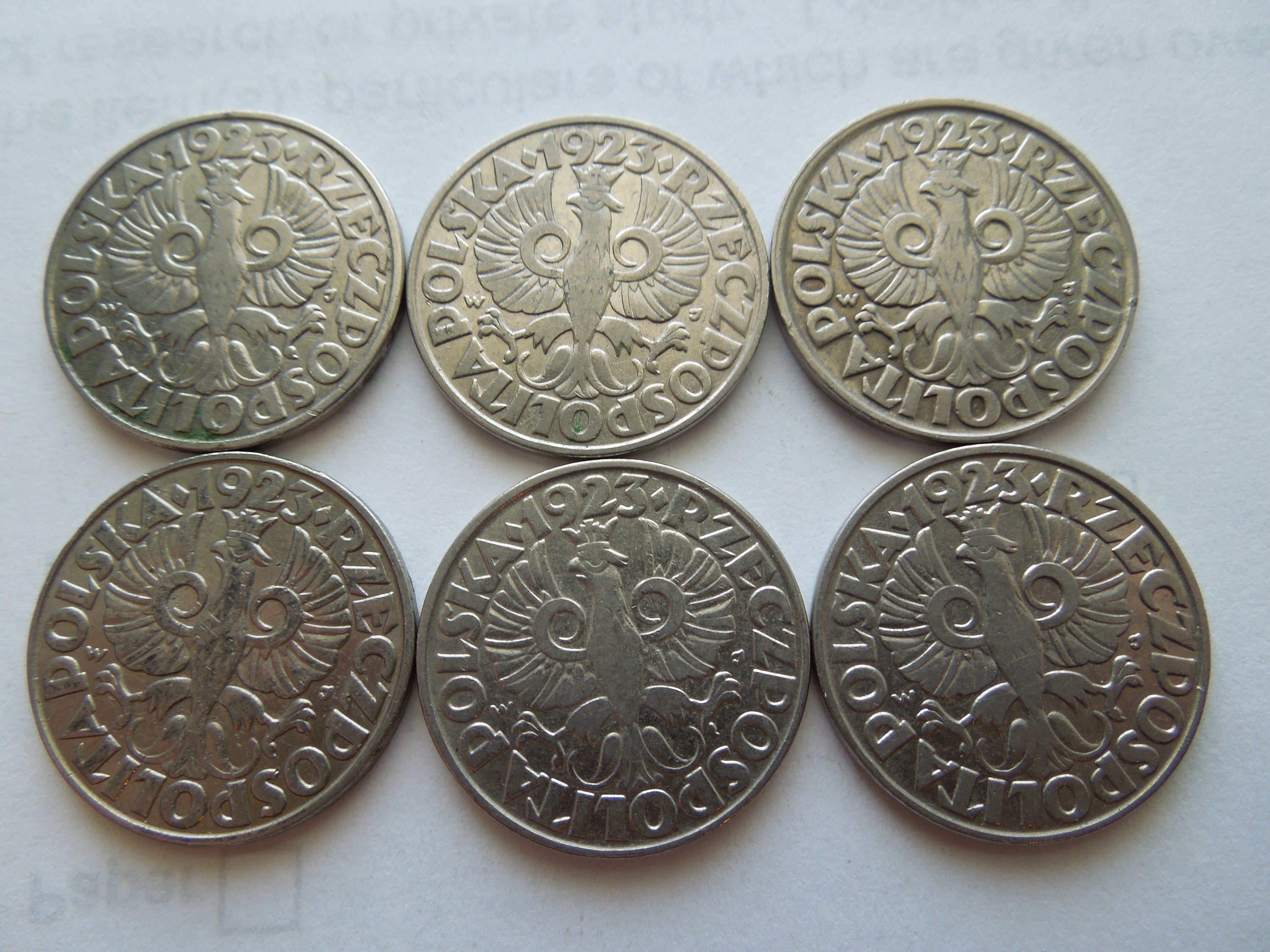 Poland Coins Polish Coins 1 Grosz to 20 Zloty 1923 to 2018 Etsy