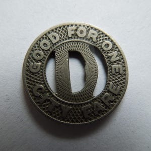 USA Transit Tokens, 1918 to 1940s, Amarillo, Dallas, Honolulu, DC, New Hampshire - Sell By The Piece