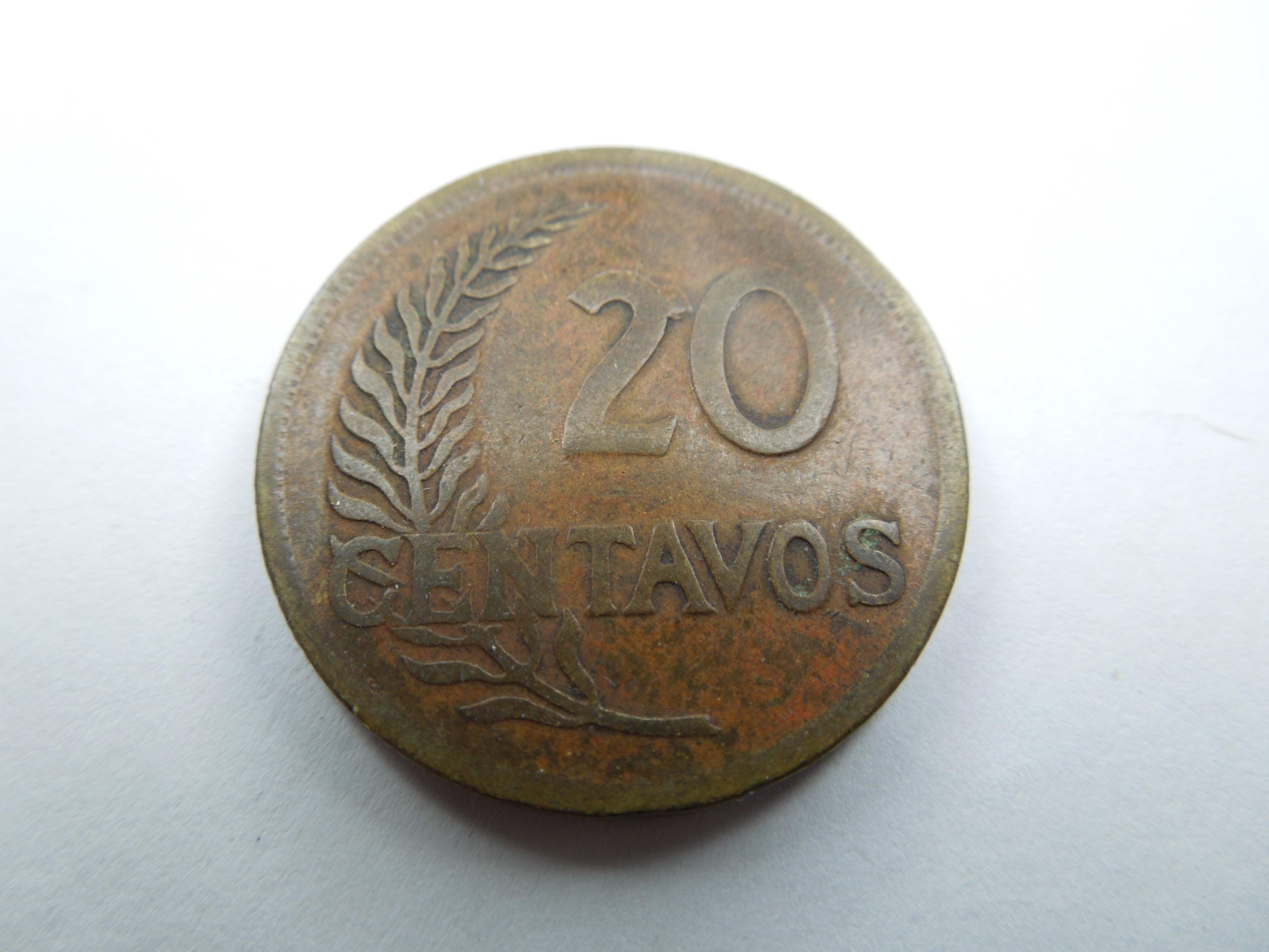 ペルーの硬貨、1センタボから1ソル・デ・オロ、1919年から1947年、枚数 
