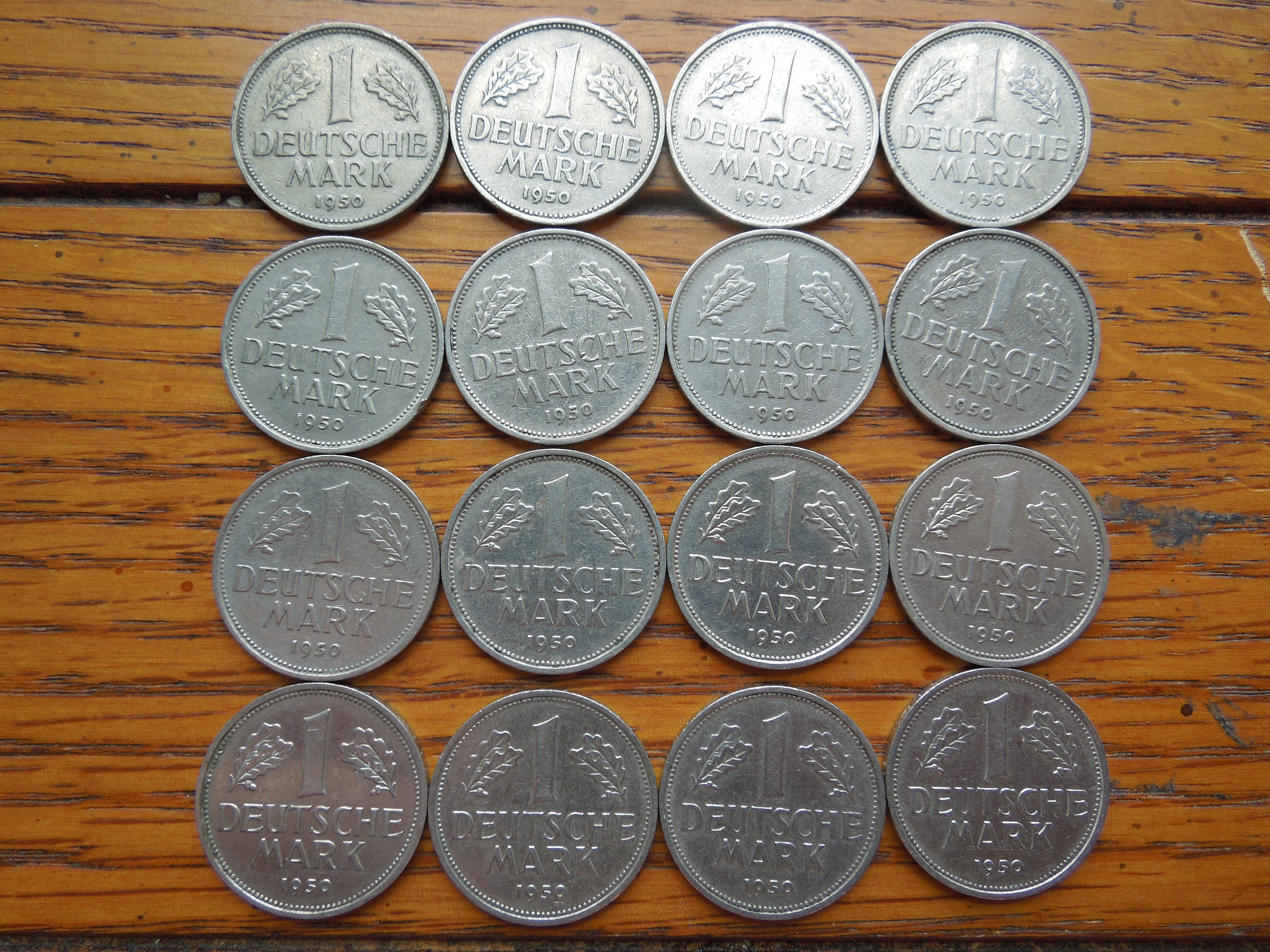 1950年から1959年までのドイツ1マルク硬貨 - 枚単位で販売 - Etsy 日本
