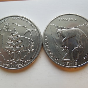 Australia Coins, 20 Cents, Centenary of Confederation Commemoratives, 2001, Sell By The Piece