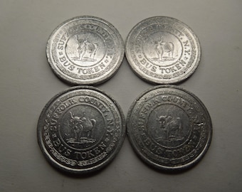 Transit Tokens, Toronto, Suffolk, Miami, Florida - Sell By The Piece