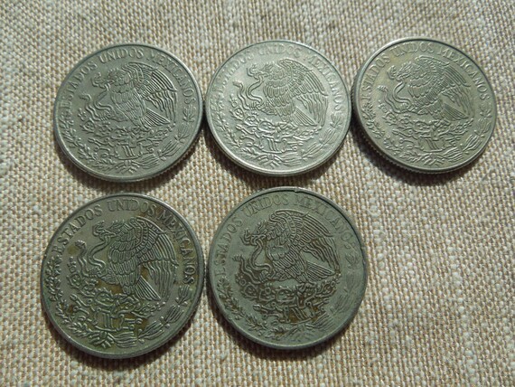 メキシコ50センタボ硬貨、1971年～1980年 - 1枚単位で販売 - Etsy 日本
