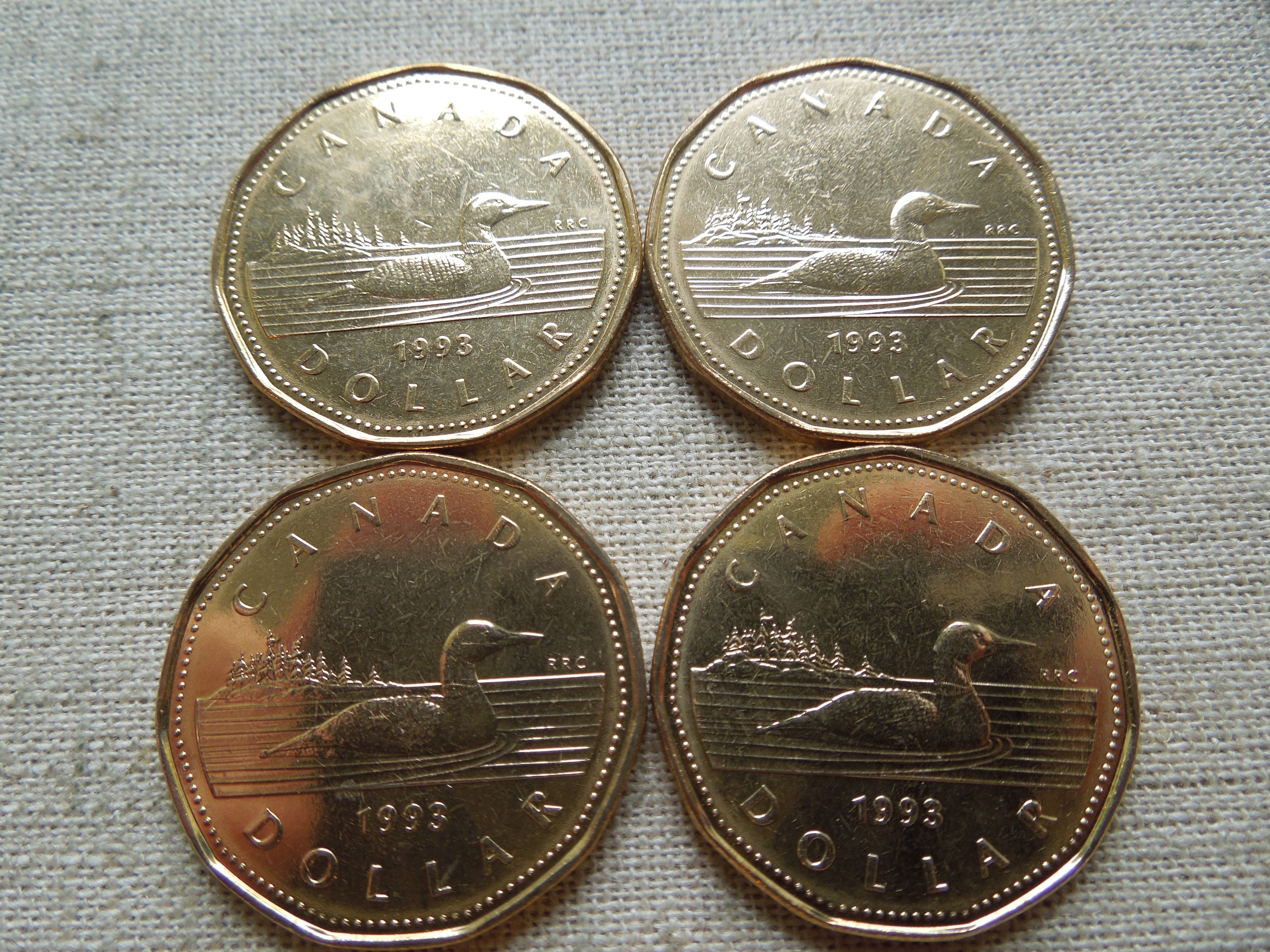 Canada 2 dollar coin 1996 - Etsy 日本