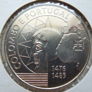 Portugal Coins, 200 and 250 Escudos Commemorative Coins, High Grade Large Coins - Sell By The Piece
