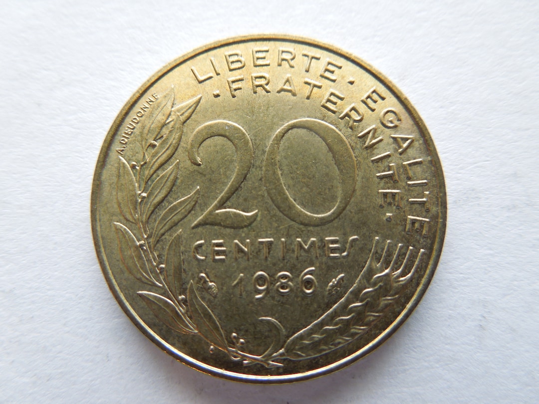 フランス硬貨、20サンチーム、1962年～1995年 - 1枚または複数枚で販売