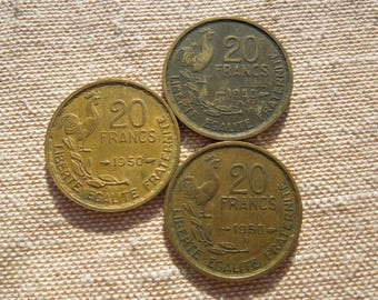 フランス硬貨 1フラン | 署名 O. Roty | フランス | 1959 - 2001 フランス硬貨 1フラン | 署名 O. Roty | フランス | 1959 - 2001