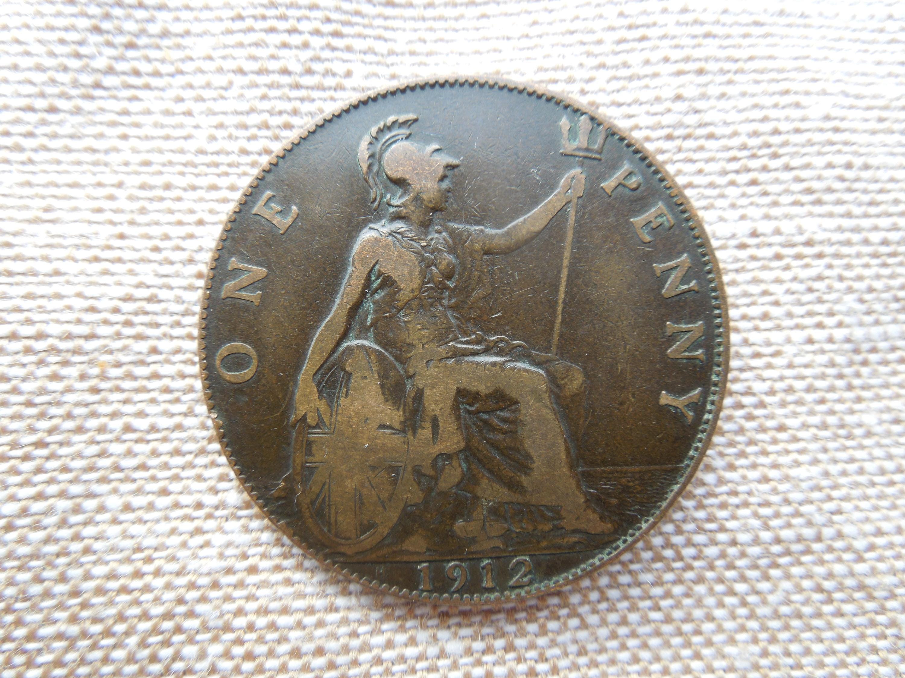 1912 penny - Etsy 日本
