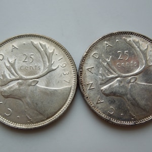 銀貨】アメリカ1964年 25セント銀貨 12枚セット、ミントマーク(D