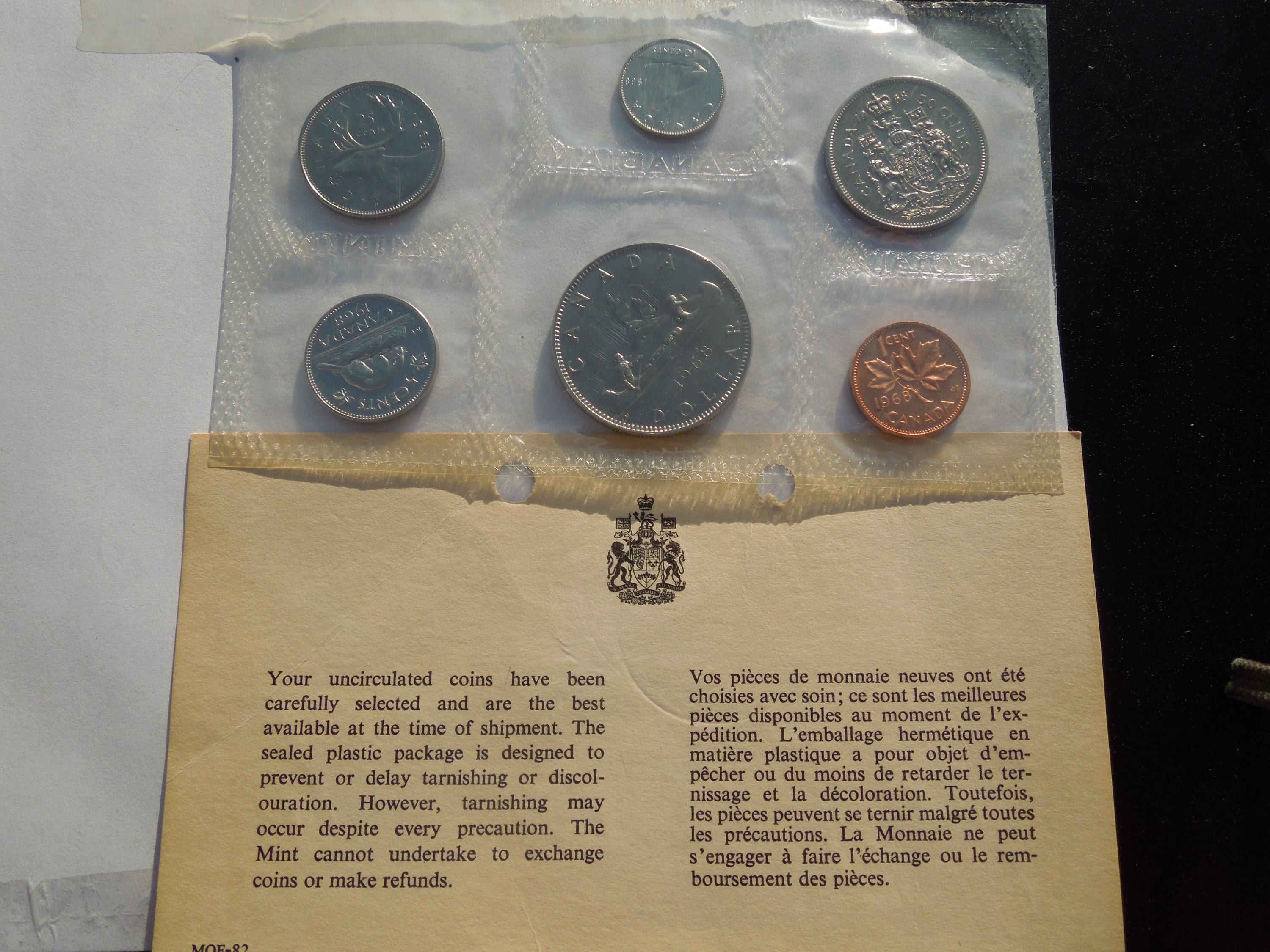 1968 coin set - Etsy 日本